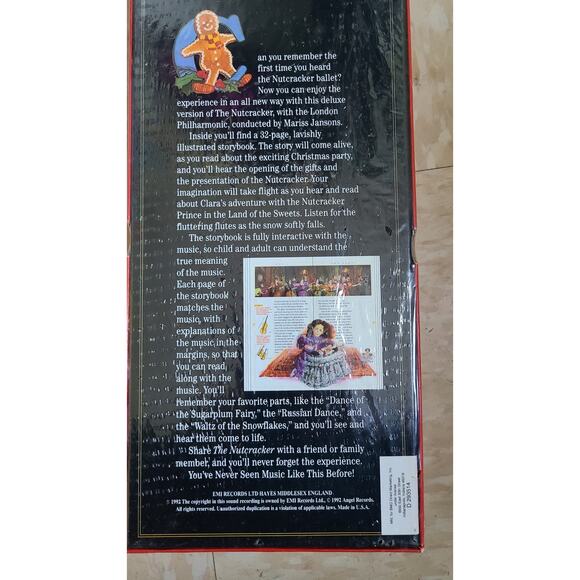 Tchaikovsky Sleeping Beauty The Nutcracker Audio story book London philharmonic - Picture 5 of 6